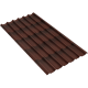 Черепица Onduline коричневая (3x950x1950 мм) Киев