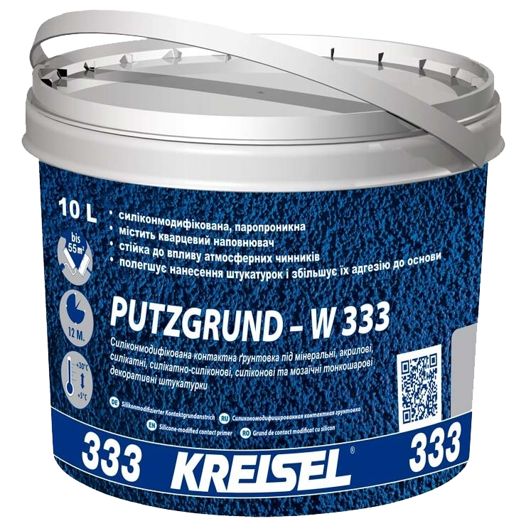 Ґрунтовка силікономодифікована контактна Kreisel 333 (5 л) Київ у Києві - Новаторбуд - фото 1
