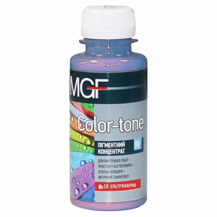 Пігментний концентрат MGF Color-Tone №16 ультрамарин 100 мл Київ у Києві - Новаторбуд - фото 1