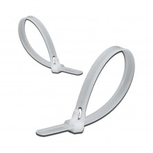 Кабельні стяжки Sokol білі 5x450 мм (100 шт)