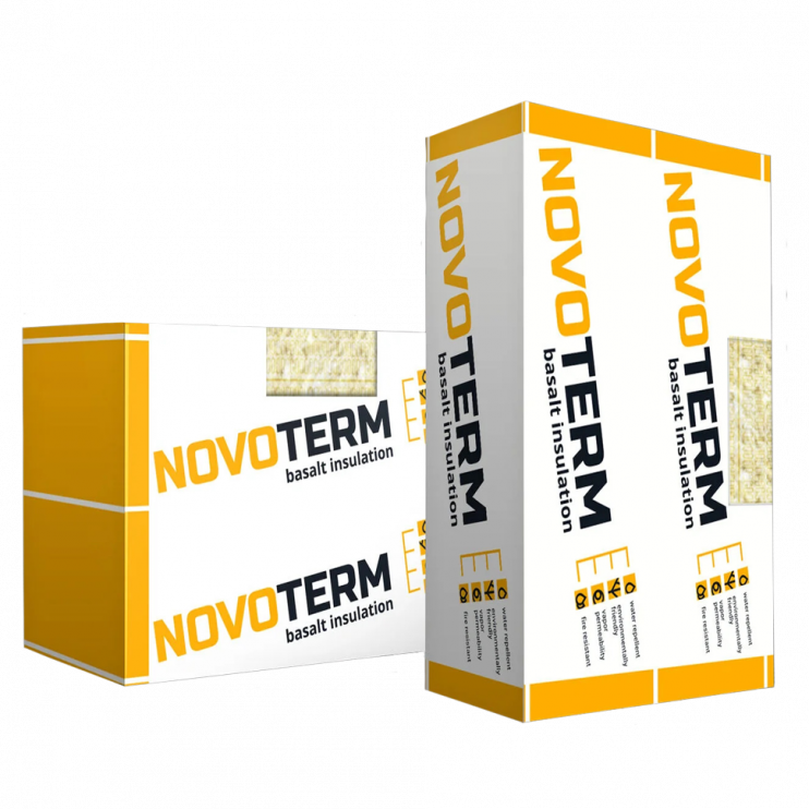 Базальтовая вата Novoterm НТ Лайт 45 (50x600x1000 мм) Киев в Киеве - Новаторстрой - фото 1