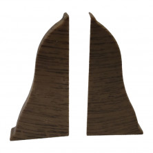 Заглушка левая ПВХ ОМиС Comfort дуб рустикальный (569) 54 мм