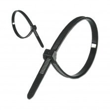 Кабельні стяжки Sokol чорні 5x450 мм (100 шт)