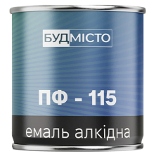 Эмаль ПФ-115 Будмисто чёрная (2,8 кг)