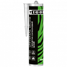 Герметик силиконовый универсальный белый TIGOR (280 мл)
