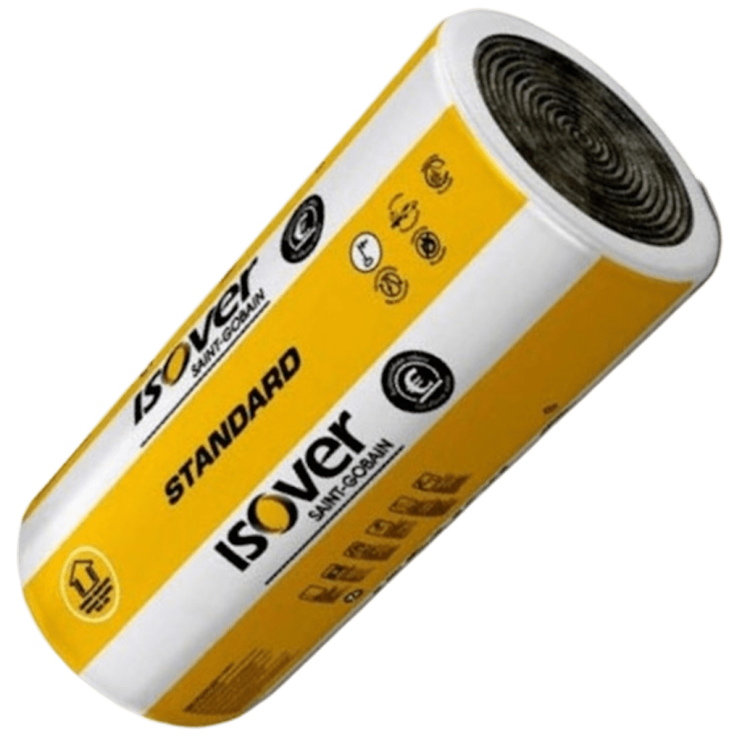 Мінеральна вата Isover Roll 42 (50 мм) 18 м2 - Новаторбуд - фото 1