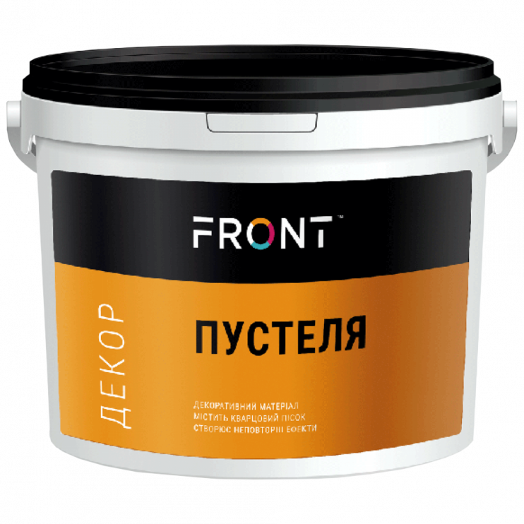Декоративне покриття «Пустеля» FRONT (1,2 кг) - Новаторбуд - фото 1