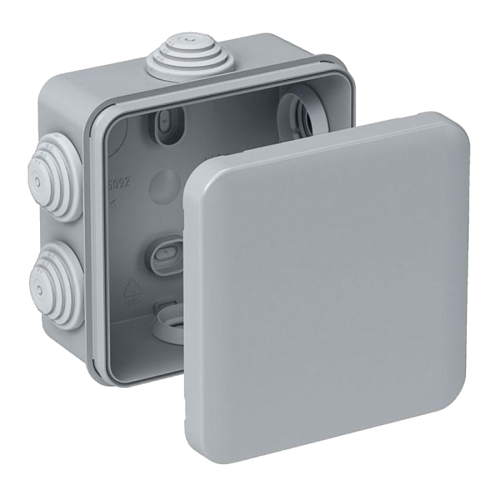 Коробка распределительная Neomax герметичная для открытой установки 85x85x40 мм - Новаторстрой - фото 1