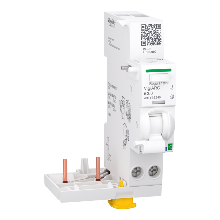 Защита от замыкания с реле Schneider Electric Active VigiARC iC60, 2P, 40A, 30мА, A-SI - Новаторстрой - фото 1