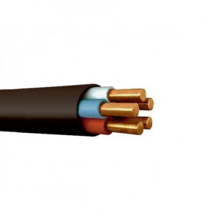 Кабель силовой медный Европан (Стандарт) ВВГнгд 5x4 мм Киев в Киеве - Новаторстрой - фото 1