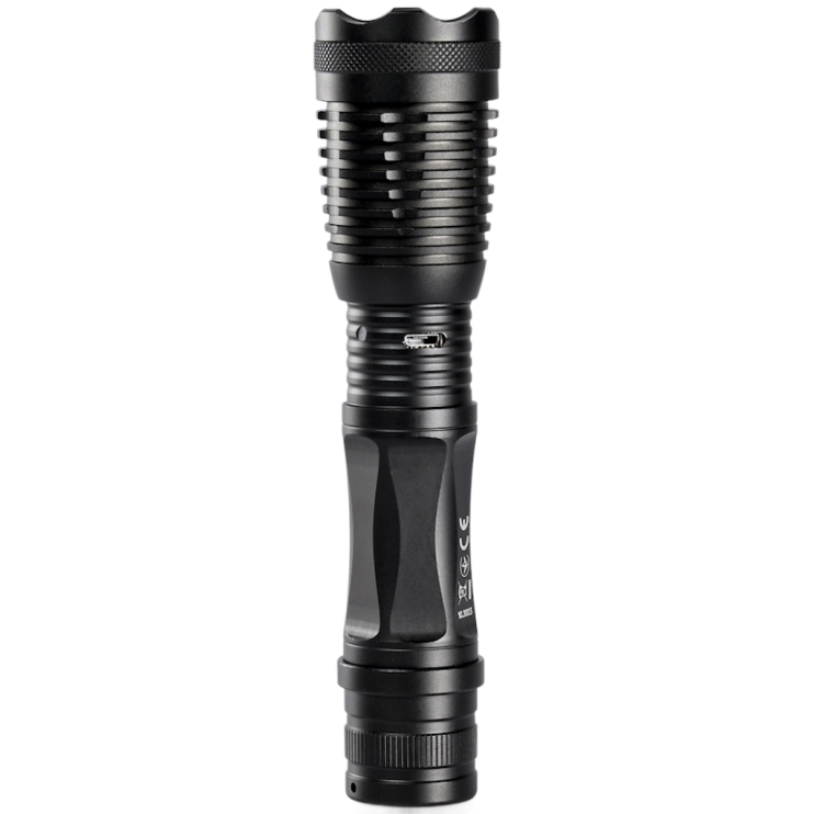 Портативний світлодіодний ліхтарик VIDEX TITANUM TLF-T12 (350Lm 5000K) Black Київ у Києві - Новаторбуд - фото 6