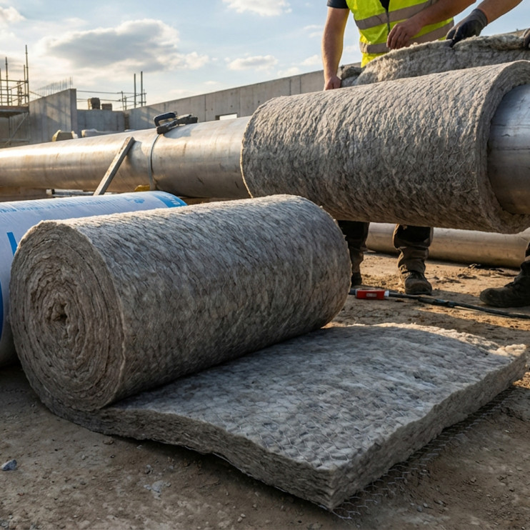 Гибкий армированный утеплитель Knauf Insulation POWER-TEK WM 640 GGN 50 мм (4 м.кв.) Киев в Киеве - Новаторстрой - фото 3