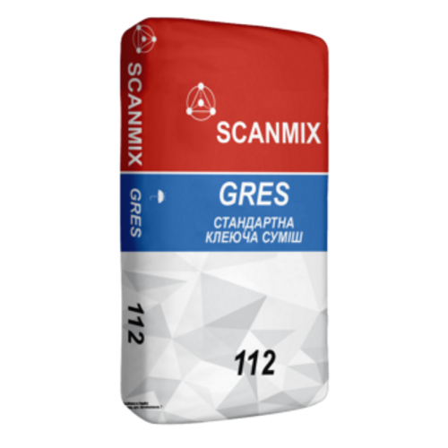 Клей для плитки Scanmix Gres 112 (25 кг) Київ у Києві - Новаторбуд - фото 1