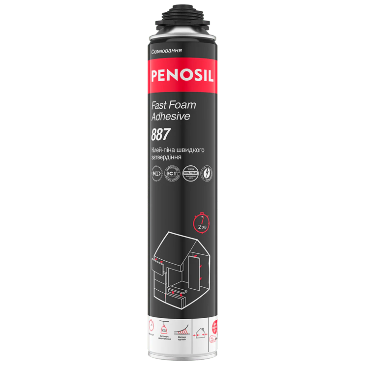 Клей-піна швидкого затвердіння Penosil Fast Foam Adhesive 887 (750 мл) - Новаторбуд - фото 1