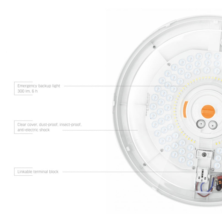 Светильник аварийный накладной с датчиком движения LED VIDEX (VL-CLR-EM300-2) Киев в Киеве - Новаторстрой - фото 6