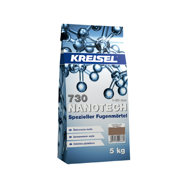 Затирка для швов Kreisel Fuga Nanotech 730 коричневая 15А (2 кг) Киев в Киеве - Новаторстрой - фото 1