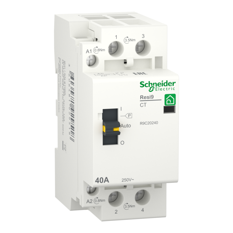 Контактор Schneider Electric Resi9 40A, 2NO 230В/50Гц Київ у Києві - Новаторбуд - фото 1