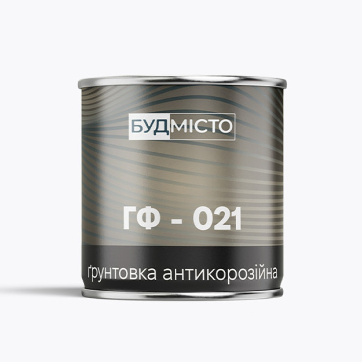 Грунт ГФ-021 Будмисто красно-коричневый (0,9 кг) Киев в Киеве - Новаторстрой - фото 1