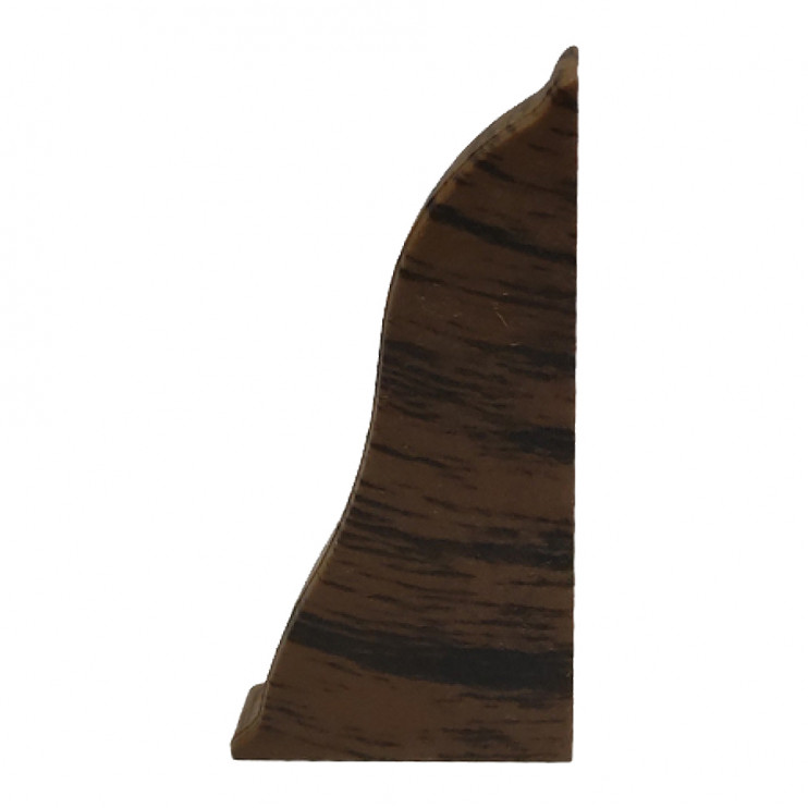 Заглушка правая ПВХ ОМиС Comfort орех (571) 54 мм Киев в Киеве - Новаторстрой - фото 1