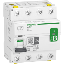 Дифференциальный выключатель (УЗО) Schneider Electric Acti 9iID 4P 63A 30mA B-SI