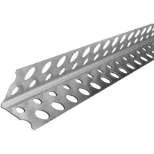 Уголок перфорированный защитный алюминиевый 46x0,25 мм (3 м)