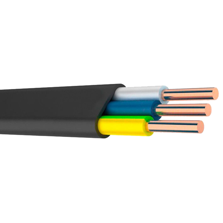 Кабель мідний ЗЗЦМ ВВГНГ-П 3x1,5 Київ у Києві - Новаторбуд - фото 1