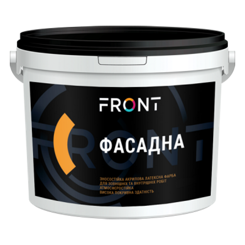 Фарба Фасадна FRONT База С (1 л) - Новаторбуд - фото 1