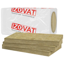 Мінеральна вата IZOVAT 45 (100x600x1000 мм)