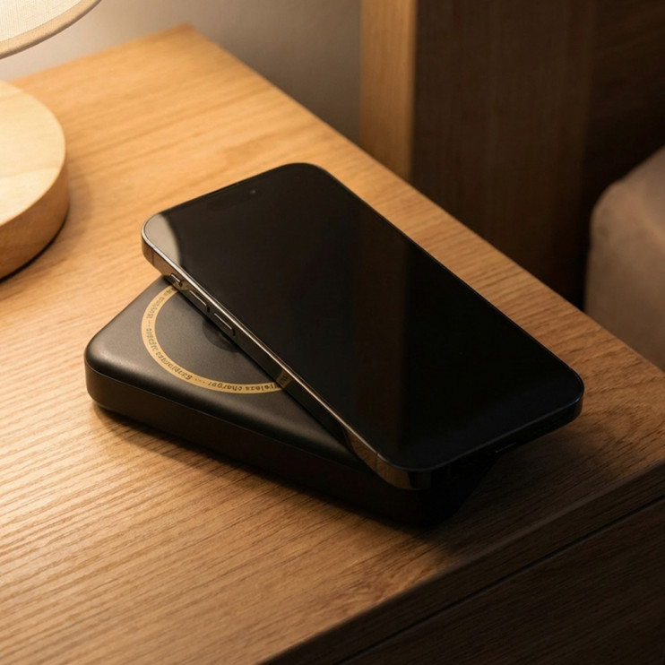 Повербанк с беспроводной зарядкой Видекс в Киеве - Новаторстрой - фото 3