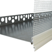 Профиль ПВХ с сеткой для цокольного профиля (2,5 м)