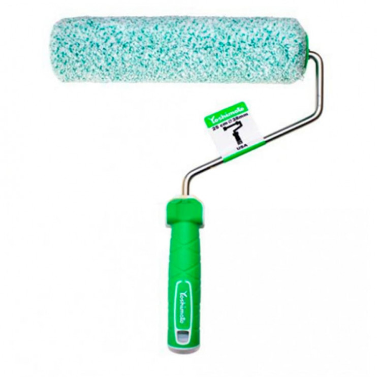 Валик малярный Yoshimoto Microfiber US с ручкой 12x38x250 мм рак - Новаторбуд - фото 4