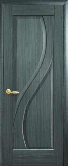 Двери: Прима (800 мм) Grey ПВХ Делюкс Киев в Киеве - Новаторстрой - фото 1
