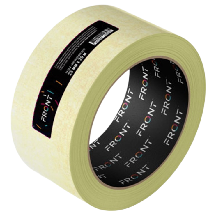 Лента малярная FRONT 10101Y (25мм x 20м) Киев в Киеве - Новаторстрой - фото 1