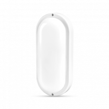 Світильник LED Videx Titanum овальний накладний 20W 6500K IP65 (230x105x46)