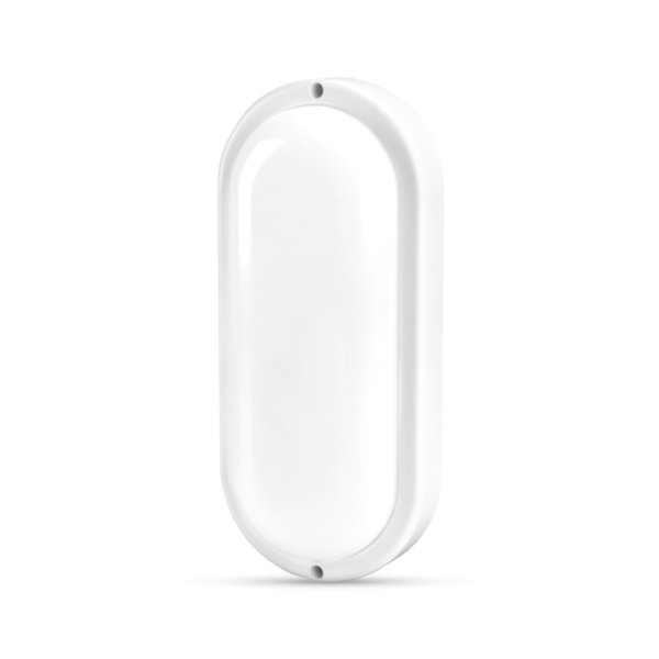 Світильник LED Videx Titanum овальний накладний 20W 6500K IP65 (230x105x46) - Новаторбуд - фото 1