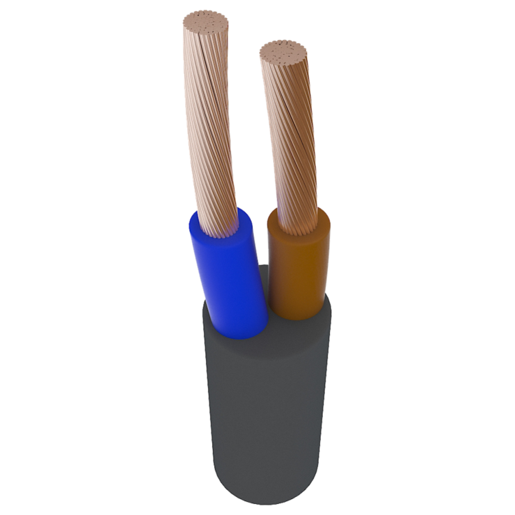 Провод медный ЗЗЦМ ПВС 2x2,5 мм Киев в Киеве - Новаторстрой - фото 1