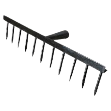 Грабли штыревые 11 зубьев