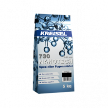 Затирка для швов Kreisel Fuga Nanotech 730 черная 24А (2 кг)