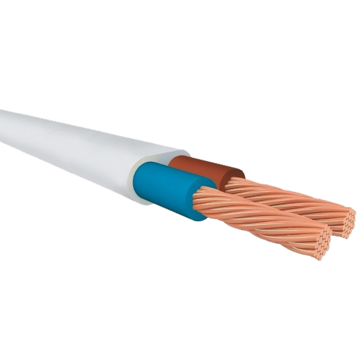 Провід мідний ЗЗЦМ ШВВП 2x2,5 мм - Новаторбуд - фото 1