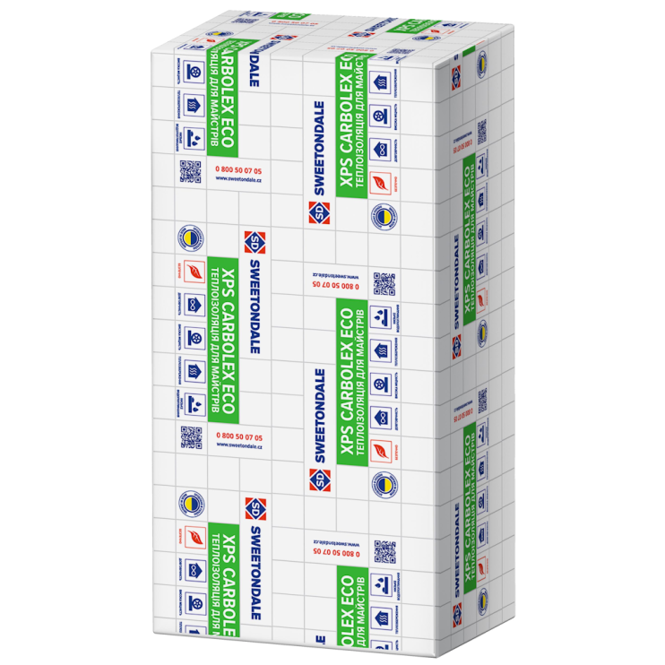 Пінополістирол XPS CARBOLEX ECO (50x1180x580 мм) - Новаторбуд - фото 4