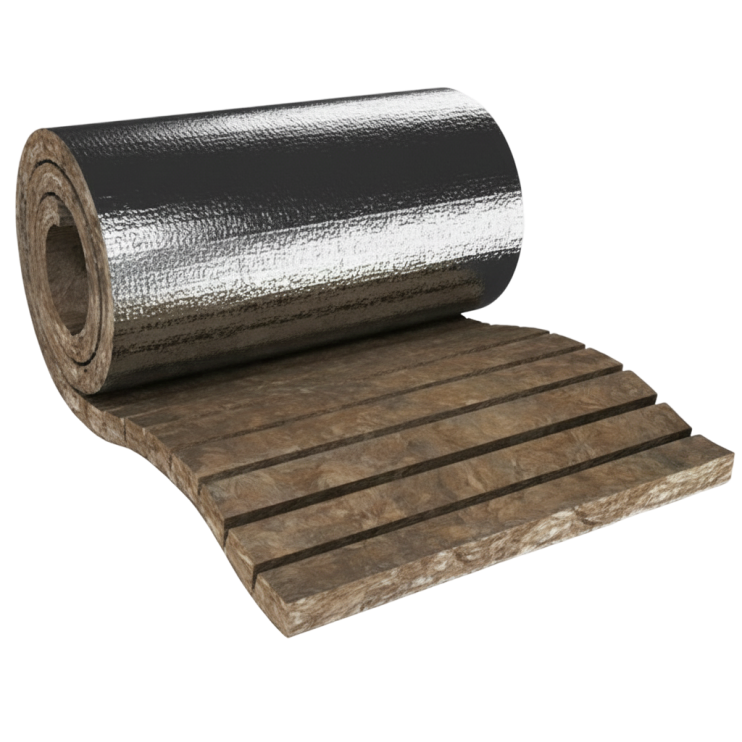 Мінеральна вата Knauf Insulation Thermo-TeK LM Eco ALU (50x1000x5000 мм) - Новаторбуд - фото 2