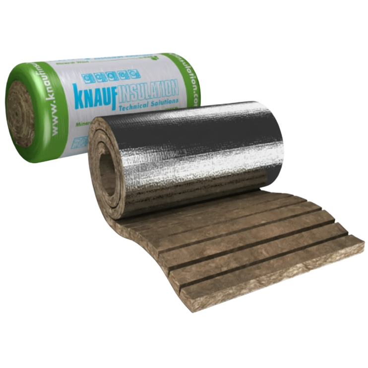 Мінеральна вата Knauf Insulation Thermo-TeK LM Eco ALU (50x1000x5000 мм) - Новаторбуд - фото 1