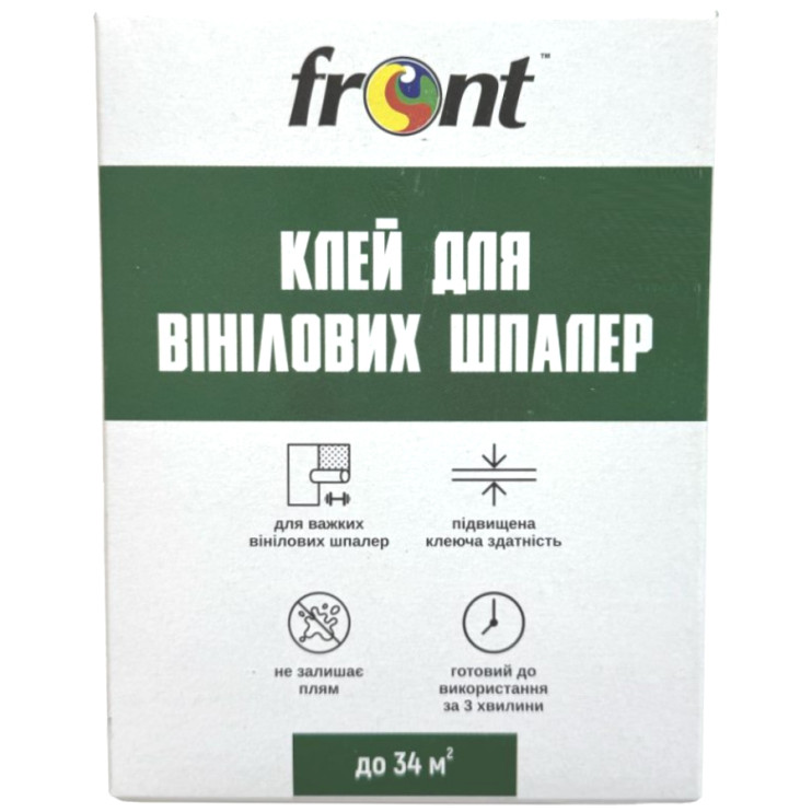 Клей для виниловых обоев FRONT (200 г) - Новаторстрой - фото 1