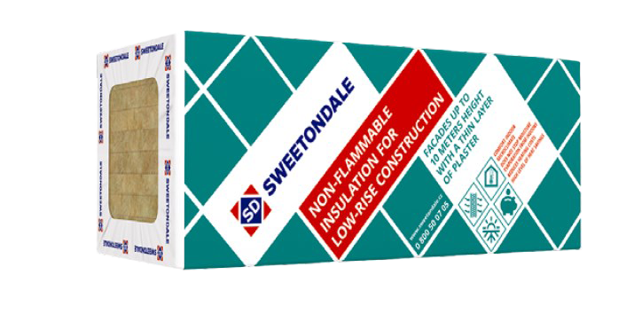 Мінеральна вата Sweetondale Технофас Котедж (105 кг/м3) 1200x600x50 мм Київ у Києві - Новаторбуд - фото 1