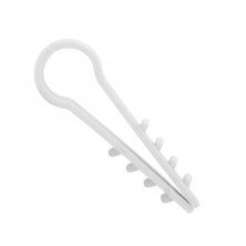 Дюбель-елочка (зажим) 8 мм для круглого кабеля (100 шт.)