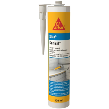 Герметик силиконовый Sika Sanisil санитарный белый 300 мл