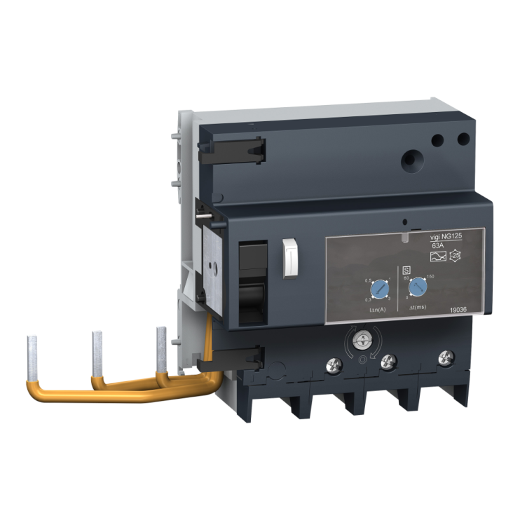 Диференціальний модуль Schneider Electric VIGI NG125 3P 63A REGLA 440-500В - Новаторбуд - фото 1