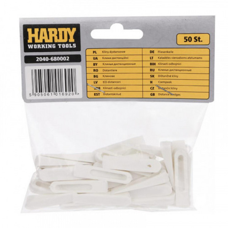 Клинья СВП HARDY для керамической плитки большие (50 шт) Киев в Киеве - Новаторстрой - фото 1