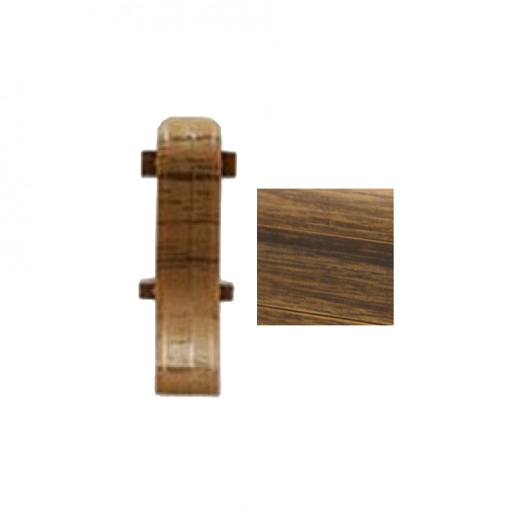 Стик для плінтуса ПВХ ОМіС Comfort херитач (526) 54 мм - Новаторбуд - фото 1