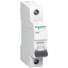 Автоматический выключатель Schneider Electric Acti9 K60N, 1P, 10A, C кривая, 6000A